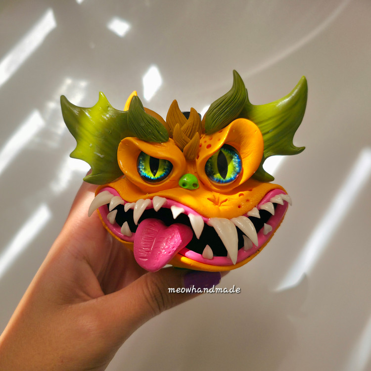 فندک دستساز خمیری میو مدل آتیش پیشونی| فندک فانتزی کلکسیونی